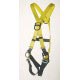 96305F FULL BODY HARNESS, CLIMBING TYPE. D-RING CENTER BACK, FRONT AND ON HIPS - Fall Protection Body Harness