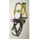 96396B FULL BODY HARNESS, IRON WORKER'S TYPE. BACK PAD AND TOOL BELT. TONGUE BUCKLE CONNECTIONS - Fall Protection Body Harness