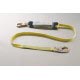 96513 NYLON WEB LANYARD WITH DOUBLE LOCKING SNAP EACH END AND SHOCK ABSORBING PACK ONE END - LANYARD