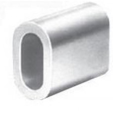 3/8" ALUMINUM OVAL SLEEVE