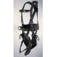 UPF-96096BFQL ULTRA PILLOW-FLEX HARNESS, TOWER WORKING TYPE. 6 D-RINGS. PADDED SEAT, PADDED WAIST , TOOL BELT, PADDED LEG STRAP AND QUICK RELEASE BUCKLES - Fall Protection Body Harness