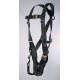 UPF-96305QL ULTRA PILLOW-FLEX HARNESS, POSITIONING TYPE. D-RING CENTER BACK AND ON EACH HIP, PADDED LEG STRAP AND QUICK RELEASE BUCKLES - Fall Protection Body Harness