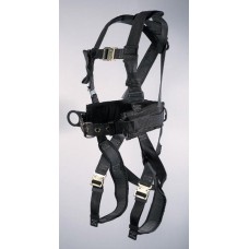 UPF-96305WSQL ULTRA PILLOW-FLEX HARNESS, IRON WORKER'S TYPE. D-RING CENTER BACK, BACK PAD, TOOL BELT, PADDED  LEG STRAP AND QUICK RELEASE BUCKLES