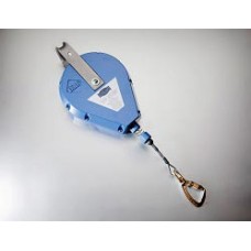 US-H110 CABLE RETRACTABLE LANYARD WITH METAL BALE WITH 3,600 LB GATE HOOK