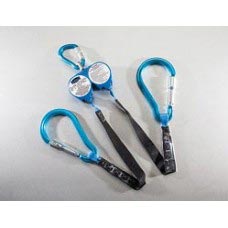 US-HPSY8ABC WITH LARGE ALUMINUM CARABINERS 