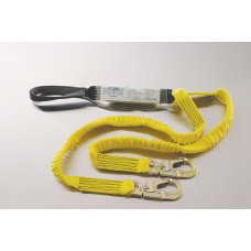 US-96516LY ULTRA-STRETCH SHOCK ABSORBING Y-LANYARD WITH LOOP ON SHOCK PACK