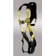 UX-96305NQL X-PAD CLASSIC D-RING CENTER, QUICK RELEASE WITH PADDED LEGS AND X-PAD - Fall Protection Body Harness