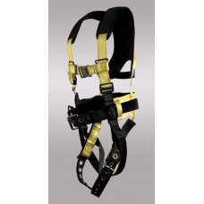 X-96396BQL X-PAD CLASSIC D-RING CENTER BACK, EACH HIP, TONGUE BUCKLE LEGS, CHEST QUICK RELEASE, BACK PAD WITH TOOL BELT AND X-PAD