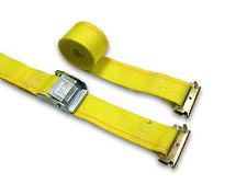 2 X 20' POLYESTER CAMBUCKLE TIE DOWN STRAP WITH E-TRACK FITTING EACH END