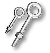 GALV REGULAR NUT EYE BOLT