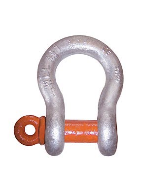 GALV SCREW PIN ANCHOR SHACKLE DOMESTIC