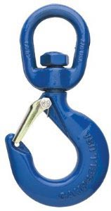 SWIVEL HOOK WITH LATCH DOMESTIC