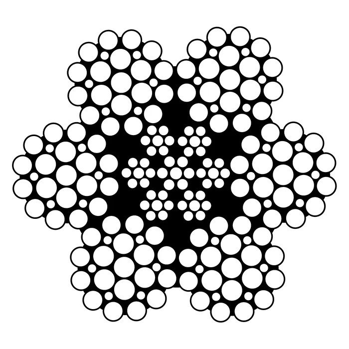 6X19 CLASS STAINLESS STEEL TYPE 304