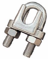 STAINLESS STEEL CAST WIRE ROPE CLIP